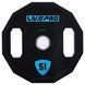 Блины диски полиуретановые 2 Handle металлическая втулка LiveUp LP8023-15 o51мм 15кг черный LP8023-15 фото 2