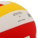 Мяч волейбольный CIMA VB-9020 CHAMPION №5 PU белый-желтый-красный VB-9020 фото 5