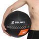 Мяч набивной медицинский для кроссфита WALL BALL Zelart TA-7822-13 вес-13кг черный TA-7822-13 фото 7