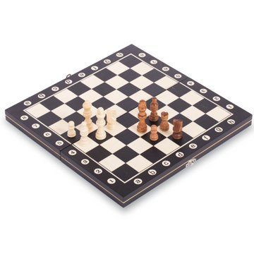 Шахматы настольная игра деревянные Xinliye W8014 размер 34x34 см W8014 фото