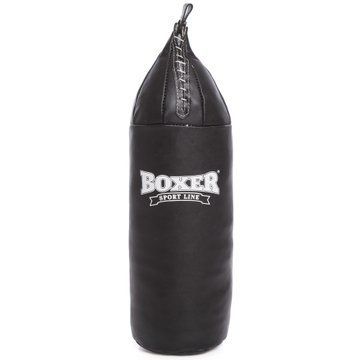 Мішок боксерський Шлемовидний Шкіра BOXER 1004-02 75х22см чорний 1004-02 фото
