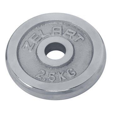 Блины диски хромированные Zelart TA-7786-2_5 31мм 2,5кг хром TA-7786-2_5 фото