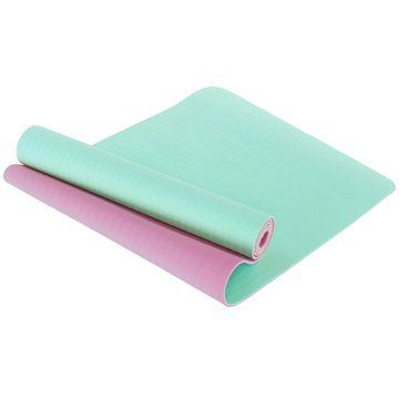 Килимок для йоги та фітнесу TPE двошаровий Zelart FI-1515 183x61x0,4см кольори в асортименті FI-1515 фото