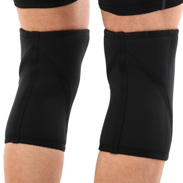 Наколенники для приседа и пауэрлфтинга 2штуки SQUAT KNEECAP EZOUS A-02 S-XL черный L A-02 фото