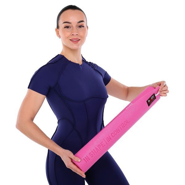 Коврик для фитнеса и спорта BODY SCULPTURE SXBB-8300G5PK-R 152x55x0,4см розовый SXBB-8300G5PK-R фото