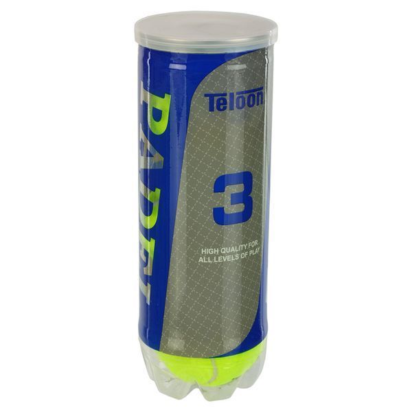 М'ячі для падел-тенісу TELOON PADEL WZPA818003-PADEL TP-6063 3шт салатовий WZPA818003-PADEL фото