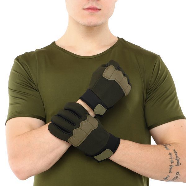 Рукавиці тактичні з закритими пальцями SP-Sport BC-8791 розмір L-XL, кольори в асортименті M BC-8791 фото