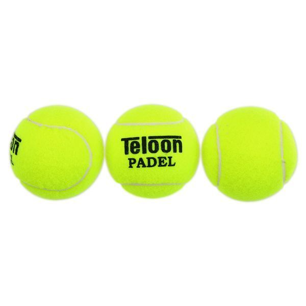 М'ячі для падел-тенісу TELOON PADEL WZPA818003-PADEL TP-6063 3шт салатовий WZPA818003-PADEL фото