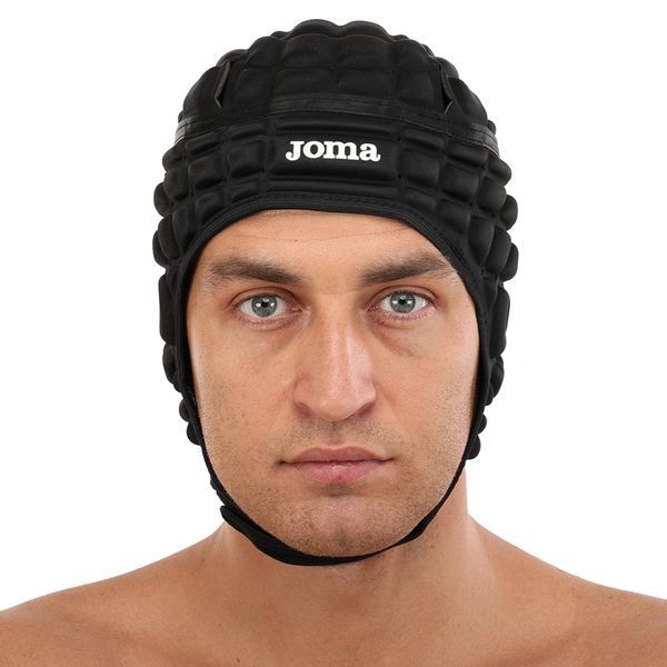 Шлем защитный мягкий для игры в регби Joma PROTECT 400438-100 M-L черный L 400438-100 фото