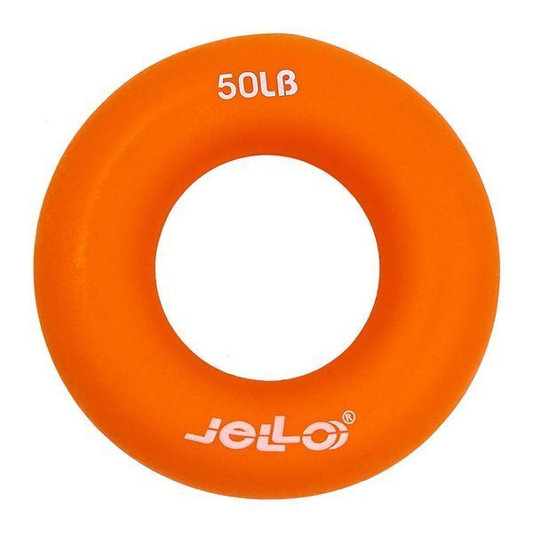 Еспандер кистьовий кільце JELLO JLA473-50LB 1шт o7см навантаження 22,5кг помаранчевий JLA473-50LB фото