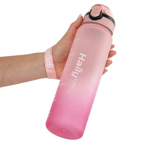 Бутылка для воды HAILY SPORTS HL-8302 1000мл цвета в ассортименте HL-8302 фото