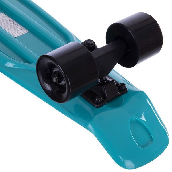 Пенни борд Penny Board круизер пластиковый 22' FISH SK-401-26 голубой-черный-черный SK-401-26 фото