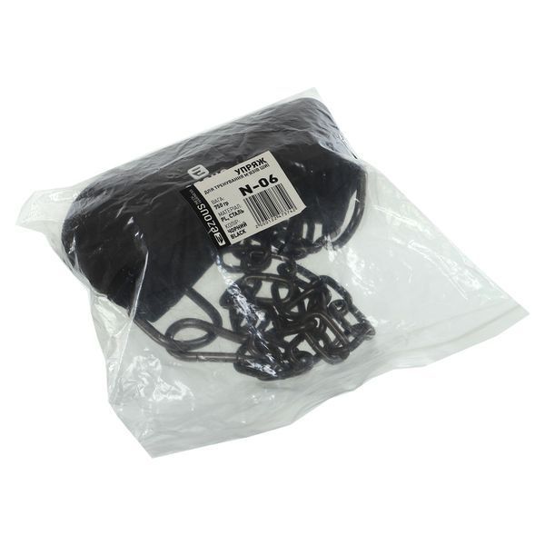 Упряжь тренажер для тренировки мышц шеи NECK HARNESS EZOUS N-06 черный N-06 фото