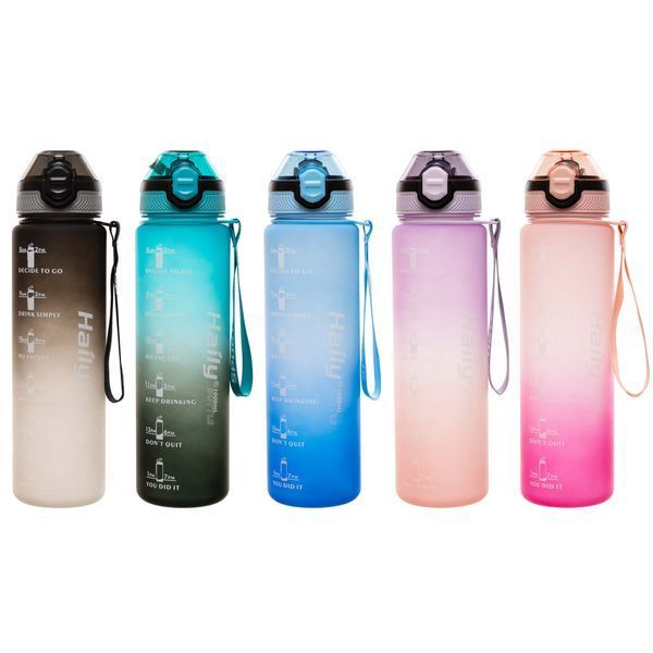 Бутылка для воды HAILY SPORTS HL-8302 1000мл цвета в ассортименте HL-8302 фото