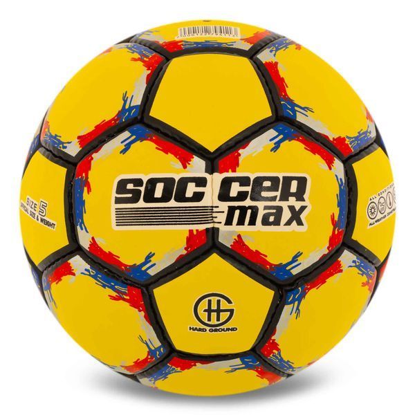 Мяч футбольный SOCCERMAX FB-6525 №5 PU цвета в ассортименте FB-6525 фото