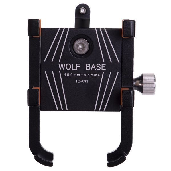Держатель для телефона на руль велосипеда мотоцикла WOLF BASE V-3444 цвета в ассортименте V-3444 фото