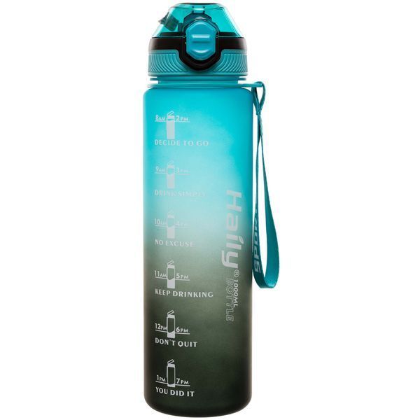 Бутылка для воды HAILY SPORTS HL-8302 1000мл цвета в ассортименте HL-8302 фото