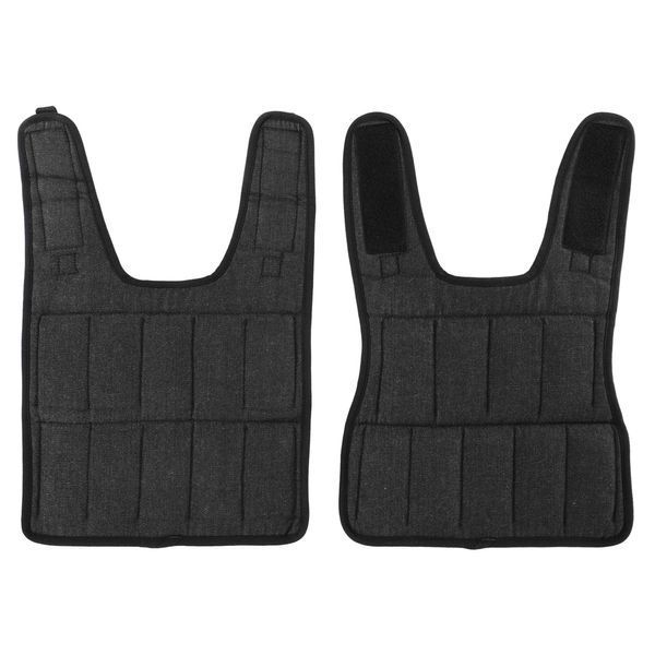 Жилет утяжелитель с регулируемым весом Zelart WEIGTH VEST TA-7805-10 вес-0,5-10кг черный TA-7805-10 фото