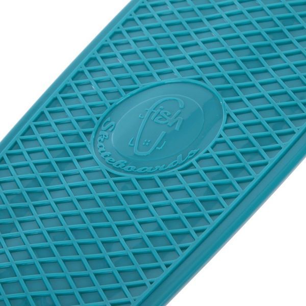Пенни борд Penny Board круизер пластиковый 22' FISH SK-401-26 голубой-черный-черный SK-401-26 фото