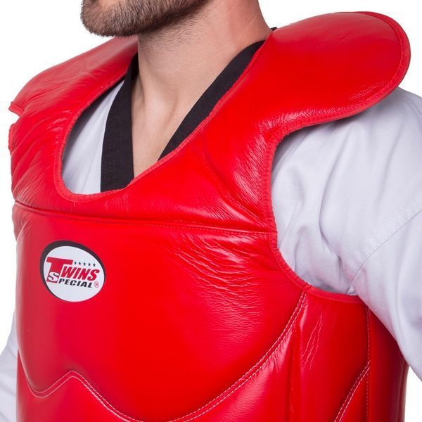 Жилет защитный для тайского бокса и кикбоксинга TWINS BOPL3 M-XL цвета в ассортименте XL BOPL3 фото