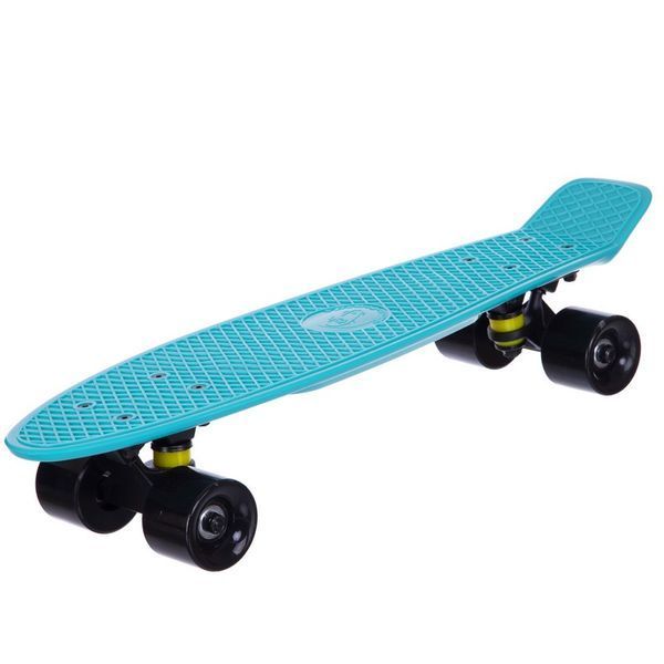 Пенни борд Penny Board круизер пластиковый 22' FISH SK-401-26 голубой-черный-черный SK-401-26 фото