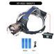 Ліхтар налобний A50-TG, Power Bank 3x18650 ws73576 фото 3