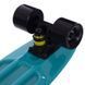 Пенни борд Penny Board круизер пластиковый 22' FISH SK-401-26 голубой-черный-черный SK-401-26 фото 3