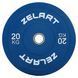 Бамперні диски гумові Zelart TA-7797-20 50.6&plusmn;0.2мм 20кг синій TA-7797-20 фото 2