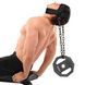 Упряжь тренажер для тренировки мышц шеи NECK HARNESS EZOUS N-06 черный N-06 фото 3