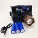 Ліхтар налобний A50-TG, Power Bank 3x18650 ws73576 фото 2
