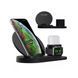Док-станція зарядна станція Wireless fast charger 3 в 1 ws57657 фото 9