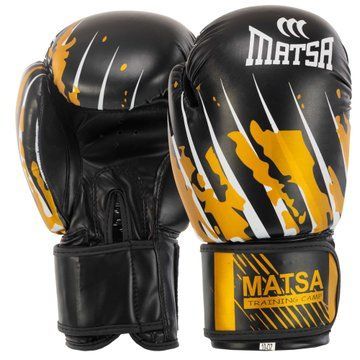 Перчатки боксерские MATSA MA-7300 8-12 унций цвета в ассортименте 12 унции MA-7300 фото