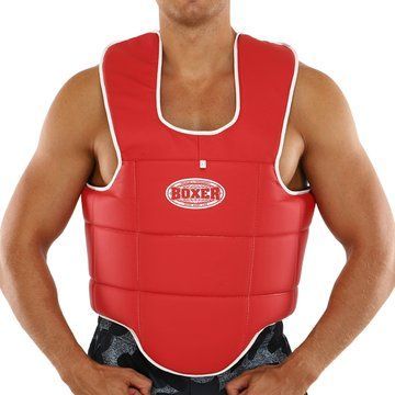 Жилет защитный для тхэквондо двусторонний BOXER 2038 S-XL синий-красный 2038 фото