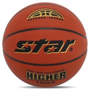 Мяч баскетбольный STAR HIGHER 1000 BB4647 размер 7 оранжевый BB4647 фото