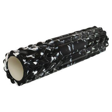 Роллер массажный цилиндр (ролик мфр) 45см Grid Spine Roller EVA LiveUp LP8233 черный LP8233 фото