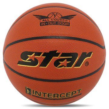 Мяч баскетбольный STAR INTERCEPT BB4506 размер 6 оранжевый BB4506 фото