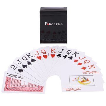 Карты игральные пластиковые SP-Sport IG-6010 POKER CLUB 54 карты IG-6010 фото