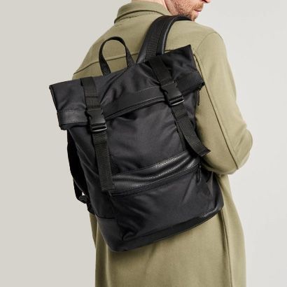 Рюкзак RollTop для ноутбука чоловічий і жіночий міський для подорожей Роллтоп ws27574 фото