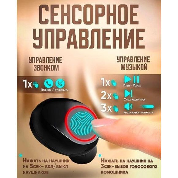 Беспроводные наушники M90 Pro True Wireless Earbuds 5.3, хорошие беспроводные наушники Bluetooth ws47915 фото