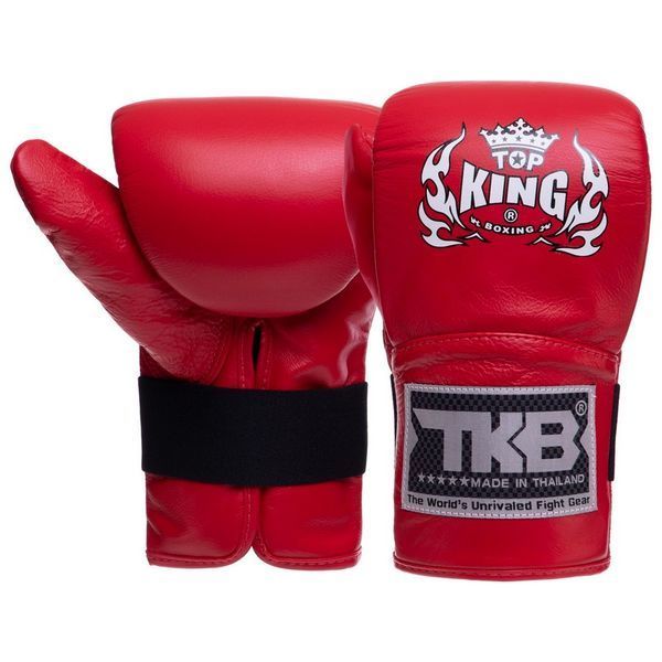 Снарядные перчатки-блинчики для бокса кожаные TOP KING Pro TKBMP-CT размер S-XL цвета в ассортименте S TKBMP-CT фото