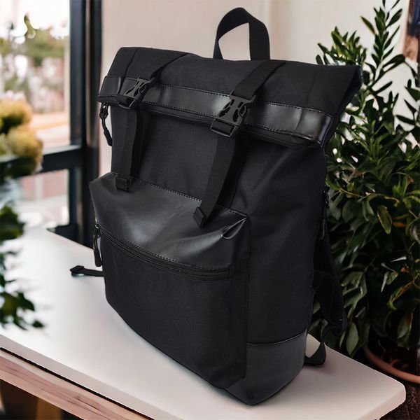 Рюкзак RollTop для ноутбука чоловічий і жіночий міський для подорожей Роллтоп ws27574 фото
