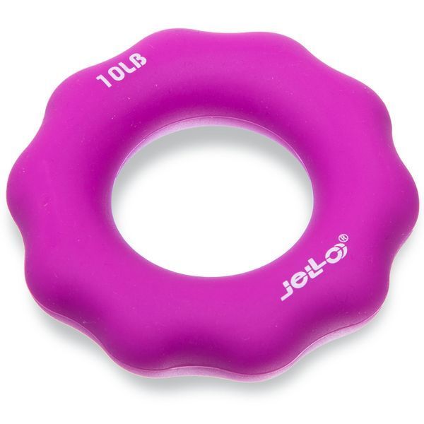 Эспандер кистевой кольцо JELLO FI-1786 нагрузка 4,5-30кг цвета в ассортименте 10LB FI-1786 фото