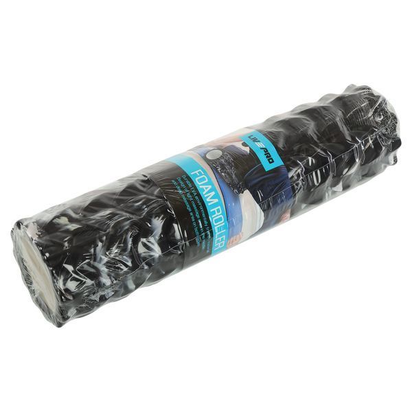 Роллер масажний циліндр (ролик мфр) 45см Grid Spine Roller EVA LiveUp LP8233 чорний LP8233 фото