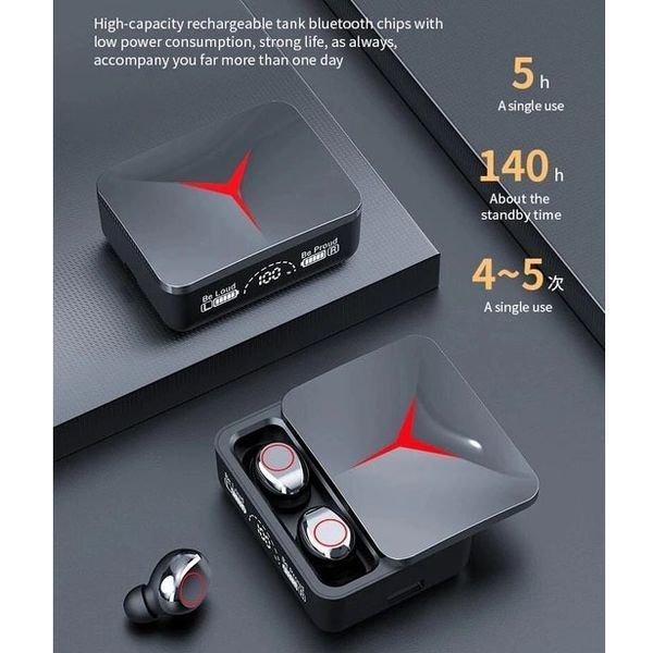 Беспроводные наушники M90 Pro True Wireless Earbuds 5.3, хорошие беспроводные наушники Bluetooth ws47915 фото