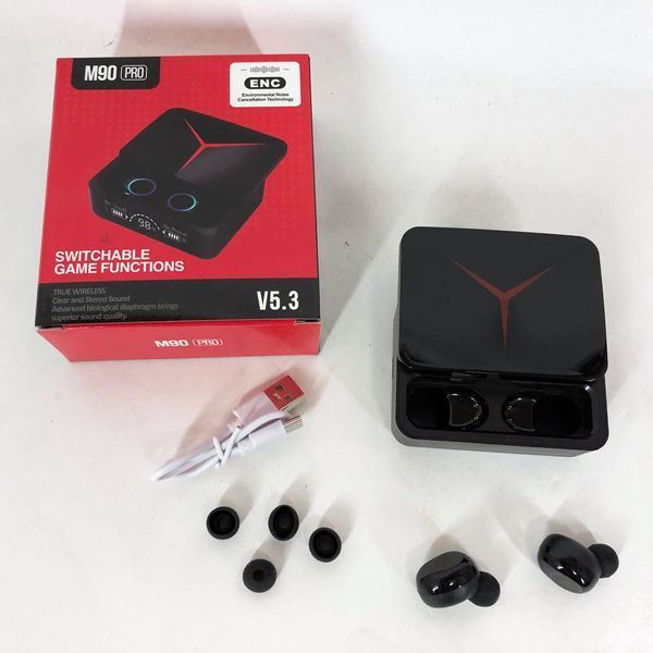 Беспроводные наушники M90 Pro True Wireless Earbuds 5.3, хорошие беспроводные наушники Bluetooth ws47915 фото