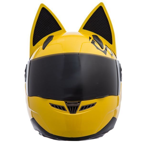 Мотошлем интеграл (full face) Мото Кото с ушками NITRINOS NEKO MS-1650 M-XL цвета в ассортименте L MS-1650 фото