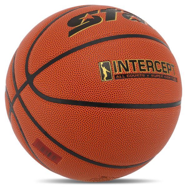 Мяч баскетбольный STAR INTERCEPT BB4506 размер 6 оранжевый BB4506 фото