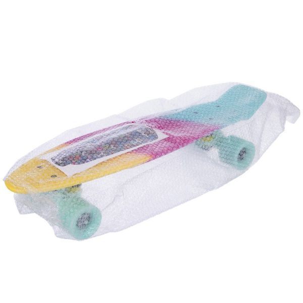 Пенни борд Penny Board круизер пластиковый 22' FISH COLOR SK-402-10 желтый-малиновый-мятный SK-402-10 фото