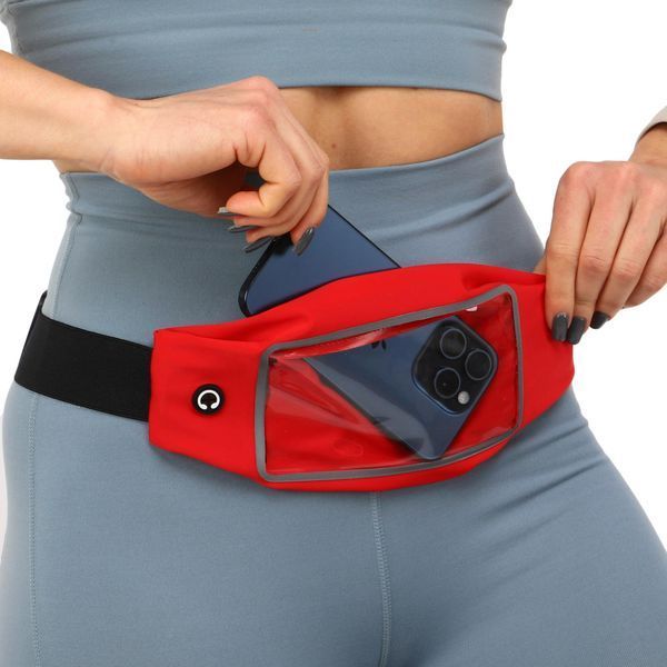 Сумка на пояс спортивная для бега с сенсорным экраном RUNNING WAISTPACK SP-Sport GA-506 цвета в ассортименте GA-506 фото