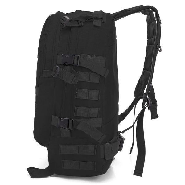 Рюкзак Тактический на 40л штурмовой туристический с системой MOLLE Черный большой ws69791 фото